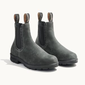 Blundstone Women’s High Top boot Sz 8 US Rustic Black